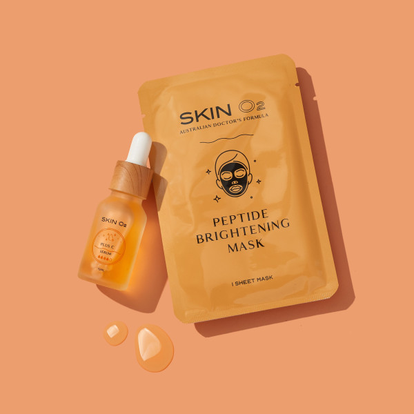 Bộ Kit Skin O2 Plus C Serum + Free Peptide Mask