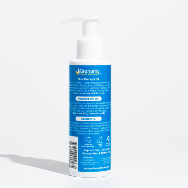 Dầu dưỡng da toàn thân Grahams (Grahams Skin Therapy Oil)