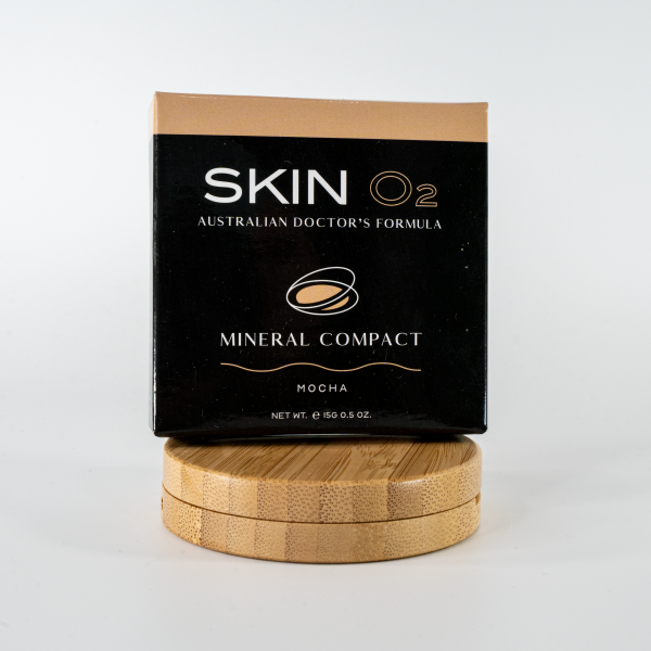 Phấn nén Skin O2 Mineral Foundation Compact 50+ SPF - Light Sheer 50+