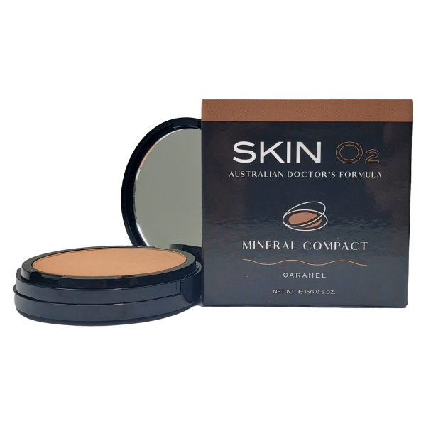 Phấn nén Skin O2 Mineral Foundation Compact 50+ SPF - Mocha 50+
